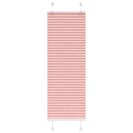 Pleated pink curtain 45x150 cm Fabric width 44.4 cm Polyester by , Blinds and blinds - Ref: Foro24-4015438, Price: 16,01 €, D...