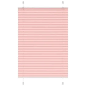 Pleated pink blind 95x100 cm Fabric width 94.4 cm Polyester by , Blinds and blinds - Ref: Foro24-4015431, Price: 18,79 €, Dis...
