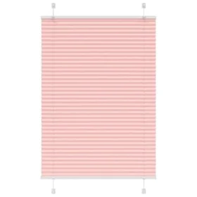 Pleated pink curtain 85x150 cm Fabric width 84.4 cm Polyester by , Blinds and blinds - Ref: Foro24-4015446, Price: 17,69 €, D...