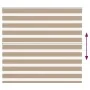 This is a brown sand wide woven polyester zebra curtain, 150.9 cm wide. by , Blinds and blinds - Ref: Foro24-4014532, Price: ...