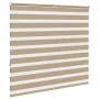 This is a brown sand wide woven polyester zebra curtain, 150.9 cm wide. by , Blinds and blinds - Ref: Foro24-4014558, Price: ...