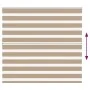 This is a brown sand wide woven polyester zebra curtain, 150.9 cm wide. by , Blinds and blinds - Ref: Foro24-4014558, Price: ...
