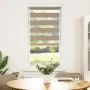 This is a brown sand woven wide 55.9 cm polyester zebra blind. by , Blinds and blinds - Ref: Foro24-4014539, Price: 20,64 €, ...