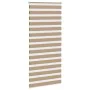 This is a wide brown sand woven polyester zebra curtain, 105.9 cm wide. by , Blinds and blinds - Ref: Foro24-4014601, Price: ...
