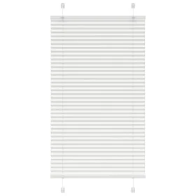 White Pleated Blind 75x100 cm Fabric Width 74.4 cm Polyester by , Blinds and blinds - Ref: Foro24-4015478, Price: 15,95 €, Di...