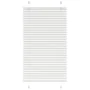 White Pleated Blind 75x100 cm Fabric Width 74.4 cm Polyester by , Blinds and blinds - Ref: Foro24-4015478, Price: 15,95 €, Di...