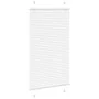 Gefalteter weißer Vorhang 75x100 cm Stoffbreite 74,4 cm aus Polyester von , Jalousien und Jalousien - Ref: Foro24-4015478, Pr...