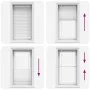 White Pleated Blind 75x100 cm Fabric Width 74.4 cm Polyester by , Blinds and blinds - Ref: Foro24-4015478, Price: 15,95 €, Di...
