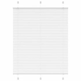 Gefalteter weißer Vorhang 105x100 cm Stoffbreite 104,4 cm aus Polyester. von , Jalousien und Jalousien - Ref: Foro24-4015484,...
