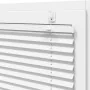 White Pleated Blind 90x200 cm Fabric Width 89.4 cm Polyester by , Blinds and blinds - Ref: Foro24-4015515, Price: 30,96 €, Di...