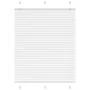 Pleated white blind 105x150 cm Fabric width 104.4 cm Polyester by , Blinds and blinds - Ref: Foro24-4015501, Price: 19,70 €, ...