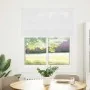 Pleated white blind 105x150 cm Fabric width 104.4 cm Polyester by , Blinds and blinds - Ref: Foro24-4015501, Price: 19,70 €, ...