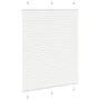Pleated white blind 105x150 cm Fabric width 104.4 cm Polyester by , Blinds and blinds - Ref: Foro24-4015501, Price: 19,70 €, ...