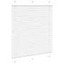 Pleated white blind 115x100 cm Fabric width 114.4 cm Polyester by , Blinds and blinds - Ref: Foro24-4015486, Price: 18,97 €, ...
