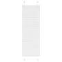 Gefalteter weißer Vorhang 50x150 cm Stoffbreite 49,4 cm aus Polyester von , Jalousien und Jalousien - Ref: Foro24-4015490, Pr...