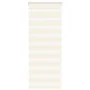 This beige zebra curtain is made of marble weave, with a width of 55.9 cm and is made of polyester. by , Blinds and blinds - ...
