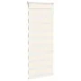 This beige zebra curtain is made of marble weave, with a width of 55.9 cm and is made of polyester. by , Blinds and blinds - ...
