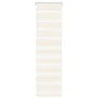 This beige marble woven zebra curtain has a width of 45.9 cm and is made of polyester. by , Blinds and blinds - Ref: Foro24-4...