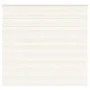 This beige marble woven zebra curtain has a width of 150.9 cm and is made of polyester. by , Blinds and blinds - Ref: Foro24-...