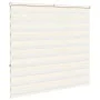 This beige marble woven zebra curtain has a width of 150.9 cm and is made of polyester. by , Blinds and blinds - Ref: Foro24-...