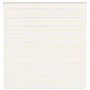 This beige marble woven zebra curtain has a width of 140.9 cm and is made of polyester. by , Blinds and blinds - Ref: Foro24-...