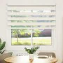 Estor cebra beige mármol tejido ancho 140,9 cm poliéster de , Persianas y estores - Ref: Foro24-4014634, Precio: 22,61 €, Des...