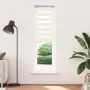 This beige zebra curtain is made of marble weave, with a width of 55.9 cm and is made of polyester. by , Blinds and blinds - ...