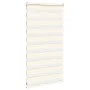 This beige zebra curtain is made of marble weave, with a width of 80.9 cm and is made of polyester. by , Blinds and blinds - ...