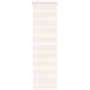 This beige marble woven zebra curtain has a width of 45.9 cm and is made of polyester. by , Blinds and blinds - Ref: Foro24-4...