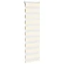 This beige marble woven zebra curtain has a width of 45.9 cm and is made of polyester. by , Blinds and blinds - Ref: Foro24-4...