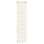 This beige marble woven zebra curtain has a width of 45.9 cm and is made of polyester. by , Blinds and blinds - Ref: Foro24-4...