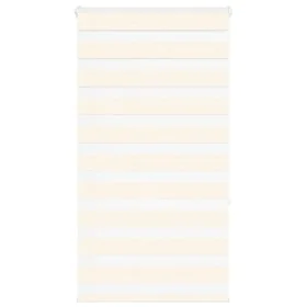 Diese beigefarbene Marmoreffekt-Zebra-Jalousie hat eine Breite von 80,9 cm und besteht aus Polyester. von , Jalousien und Jal...