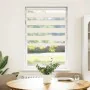 This beige zebra curtain is made of marble weave, with a width of 80.9 cm and is made of polyester. by , Blinds and blinds - ...