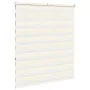 This is a beige marble woven zebra curtain, 115.9 cm wide, made of polyester. by , Blinds and blinds - Ref: Foro24-4014655, P...