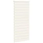 This beige marble woven zebra curtain has a width of 110.9 cm and is made of polyester. by , Blinds and blinds - Ref: Foro24-...