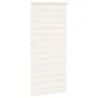 This beige marble woven zebra curtain has a width of 110.9 cm and is made of polyester. by , Blinds and blinds - Ref: Foro24-...