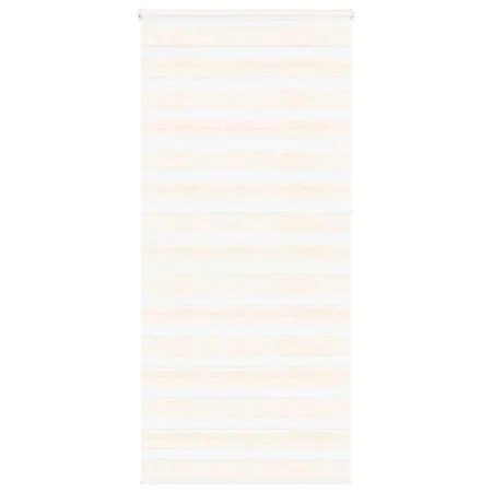 Diese beige Marmor-Zebra-Jalousie hat eine Breite von 100,9 cm und besteht aus Polyester. von , Jalousien und Jalousien - Ref...