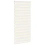This beige marble woven zebra curtain has a width of 100.9 cm and is made of polyester. by , Blinds and blinds - Ref: Foro24-...