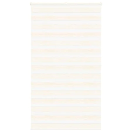 This beige marble woven zebra curtain has a width of 125.9 cm and is made of polyester. by , Blinds and blinds - Ref: Foro24-...