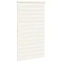 This beige marble woven zebra curtain has a width of 125.9 cm and is made of polyester. by , Blinds and blinds - Ref: Foro24-...