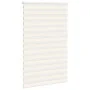 Diese beigefarbene Marmoreffekt-Zebra-Jalousie hat eine Breite von 140,9 cm und besteht aus Polyester. von , Jalousien und Ja...