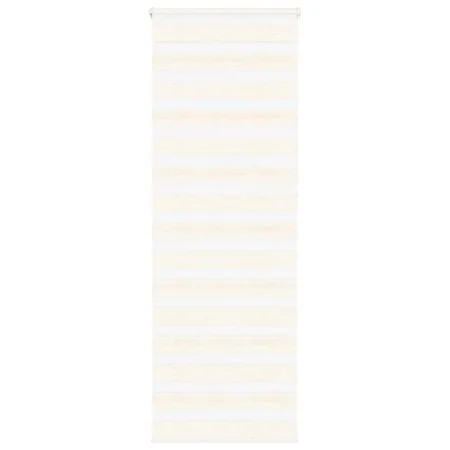 Diese beigefarbene Marmoreffekt-Zebra-Jalousie hat eine Breite von 65,9 cm und besteht aus Polyester. von , Jalousien und Jal...