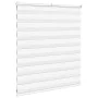 Zebra-Vorhang, weiß, 120x100 cm, Stoffbreite 115,9 cm, aus Polyester. von , Jalousien und Jalousien - Ref: Foro24-4014733, Pr...