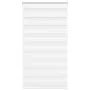 White zebra curtain 90x100 cm, fabric width 85.9 cm, made of polyester. by , Blinds and blinds - Ref: Foro24-4014727, Price: ...