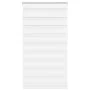White zebra curtain 80x100 cm, fabric width 75.9 cm, made of polyester. by , Blinds and blinds - Ref: Foro24-4014725, Price: ...