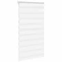 White zebra curtain 80x100 cm, fabric width 75.9 cm, made of polyester. by , Blinds and blinds - Ref: Foro24-4014725, Price: ...
