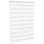 White zebra curtain 110x100 cm, fabric width 105.9 cm, made of polyester. by , Blinds and blinds - Ref: Foro24-4014731, Price...