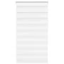 White zebra curtain 75x150 cm, fabric width 70.9 cm, made of polyester. by , Blinds and blinds - Ref: Foro24-4014750, Price: ...