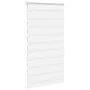 White zebra curtain 75x150 cm, fabric width 70.9 cm, made of polyester. by , Blinds and blinds - Ref: Foro24-4014750, Price: ...