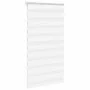 White zebra curtain 85x150 cm, fabric width 80.9 cm, made of polyester. by , Blinds and blinds - Ref: Foro24-4014752, Price: ...